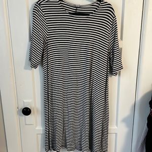 Black and White Dress